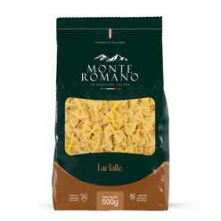 Macarrão MONTE ROMANO Farfalle 500g