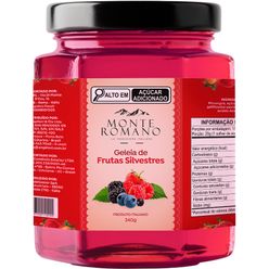 Geléia MONTE ROMANO Frutas Vermelhas 340g