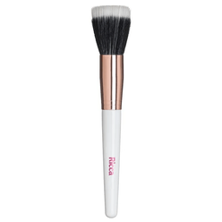 Pincel para Maquiagem RICCA Gold Duo Fibe Rose 1946