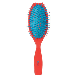 Escova para Cabelo RICCA Oval Almofadada Cereja