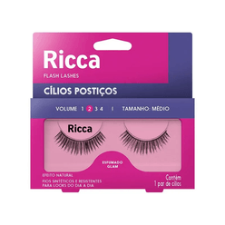 Cílios Postiços RICCA Volume 2 Médio 306