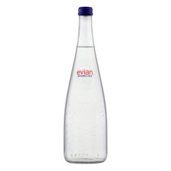 Água Mineral EVIAN Sparkling com Gás 750ml
