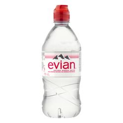 Água Mineral EVIAN Sem Gás 750ml