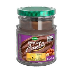 Creme de Avelã VITAO Vegano Zero Açúcar e sem Glúten 180g