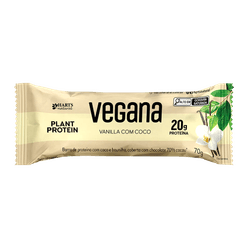 Barra de Proteína HART'S VEGANA Vanilla e Coconut 70g