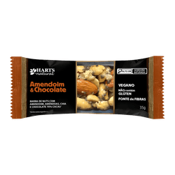 Barra Nuts HART'S Amendoim & Chocolate 35g