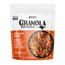 Granola HART'S Australia Classic Nuts Vegano ,sem Glúten 300g