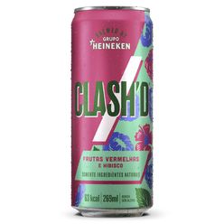 Refrigerante Natural Clash'd Frutas Vermelhas 269ml