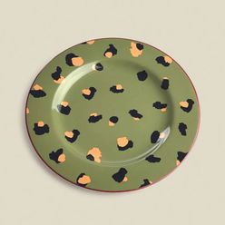 Prato para Lanche Animal Stoneware 21.5cm - A\CASA