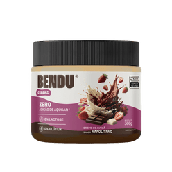 Creme de Avelã BENDÚ Cacau Sem Glúten,Lactose e Açúcar 300g