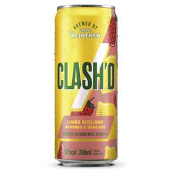 Refrigerante Natural Clash'd Limão Siciliano 269ml