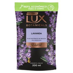 Sabonete Líquido LUX Botanicals Lavanda 200ml