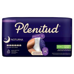 Roupa Íntima PLENITUD Proteção E Conforto Noturna P/M Com 14 Unidades
