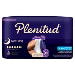 Roupa Íntima PLENITUD Proteção e Conforto Noturna G/XG Com 14 Unidades