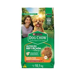 Ração NESTLÉ PURINA DOG CHOW EXTRALIFE Adultos Minis e Pequenos Carne, Frango e Arroz 10,1kg