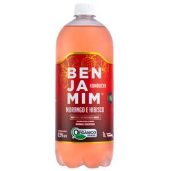 Kombucha BENJAMIM Morango Com Hibisco 1l