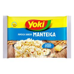Milho de Pipoca YOKI Para Micro-Ondas Manteiga 100g