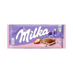 Chocolate MILKA Erdbeer 100g
