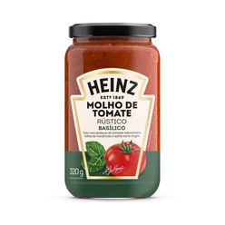 Molho de Tomate HEINZ Basílico 320g