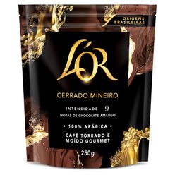 Café Torrado e Moído L'OR Origens Cerrado Mineiro 250g