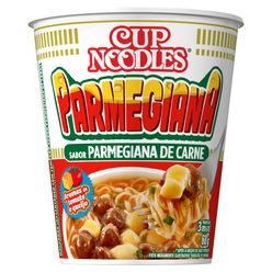 Macarrão NISSIN Cup Noodles Parmegiana de Carne 68g