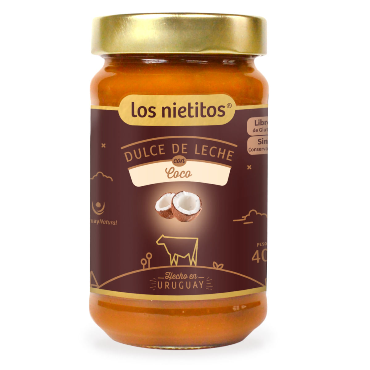 Doce de Leite com Coco Los Nietitos 400g