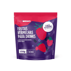 Preparado para Drinks EASY DRINKS Frutas Vermelhas Basta Adicionar Bebida Alcoólica 100g