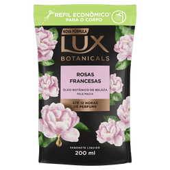 Sabonete Líquido LUX Botanicals Rosas Francesas 200ml