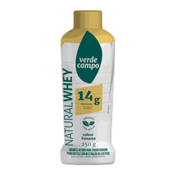Iogurte Verde Campo Natural Whey 14 Banana 250g