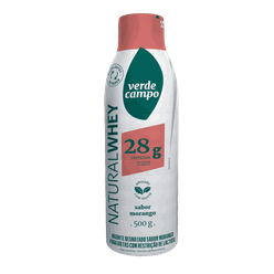 Iogurte VERDE CAMPO Natural Whey Morango sem Lactose 500g