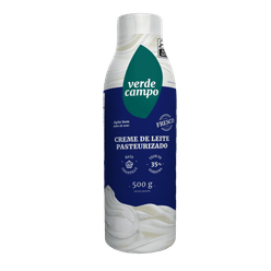 Creme De Leite Verde Campo 500g