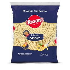 Macarrão Talharim ROSANE Caseiro com Ovos Número 1 400g