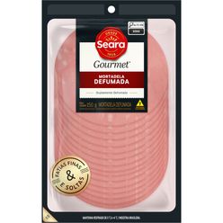 Mortadela SEARA Gourmet Defumada Fatiada 150g