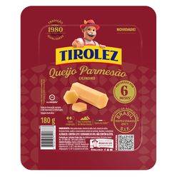 Queijo Parmesão TIROLEZ Maturado por 6 Meses Cilindro 180g