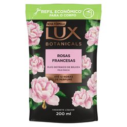 Sabonete Líquido LUX Botanicals Rosas Francesas 200ml