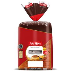 Pão Nino Broa De Linhaça 100% Integral 450g