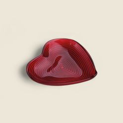 Prato Coração Joy 15.5x14cm - A\CASA