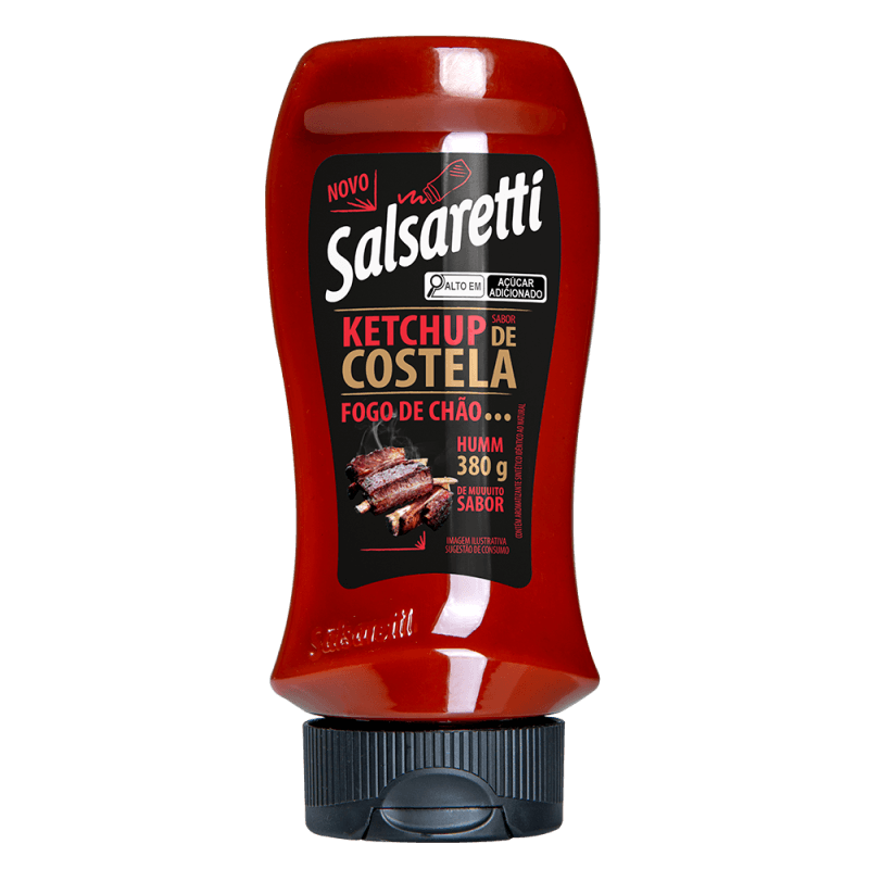 Ketchup SALSARETTI Costela 380g
