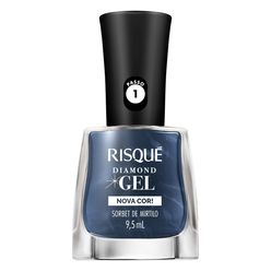 Esmalte RISQUÉ Diamond Gel Nova Cor! Sorbet de Mirtilo 9.5ml