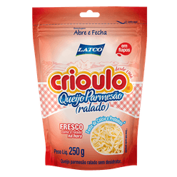 Queijo CRIOULO Parmesão Ralado 250g