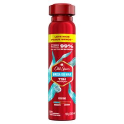 Desodorante OLD SPICE Masculino Brisa do Mar Aerosol 250ml Leve Mais Pague Menos