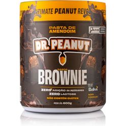 Pasta de Amendoim DR.PEANUT Brownie 600g