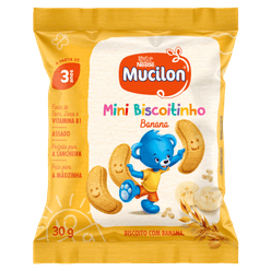 Biscoito NESTLÉ Mucilon Mini Biscoitinho Banana 30g