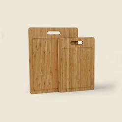 Kit de Tábuas Bambu 39cm com 2 Peças - A\CASA