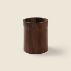 Porta Utensílios Wood Acácia 14x15 - A\CASA