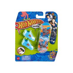 Mini Skate MATTEL Plástico Hot Wheels com Tênis