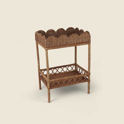 Mesa Lateral Rattan Petal - A\CASA