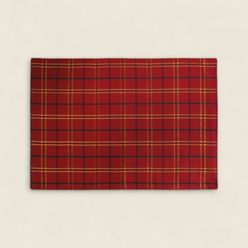 Lugar Americano Magic Algodão Vermelho 33x48cm - A\CASA