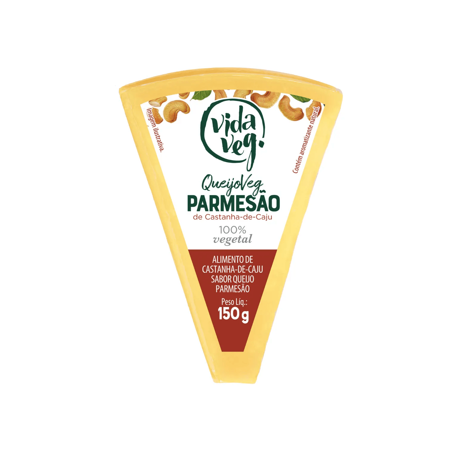 Queijo Parmesão Vegano Vida Veg 150g