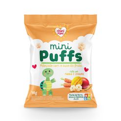 Biscoito NHAMI MAMI Mini Puffs Manga e Cenoura 15g